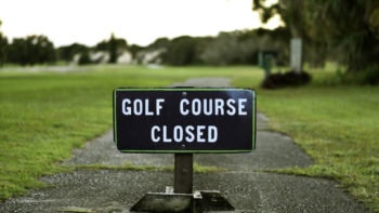 Golf course closed 02
